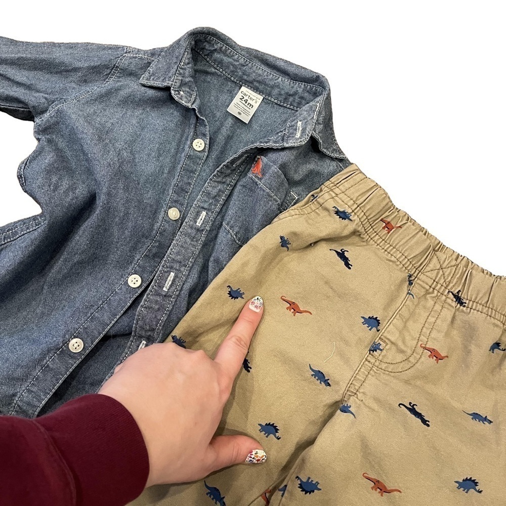 🛍️Carters toddler outfit 🛍️🛍️ 5/25🛍️🛍️🛍️🛍️ - Picture 2 of 2